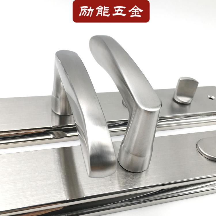 五金工程配套执手不锈防钢盗锁大GX821K11门板拉手庭院门锁面把手