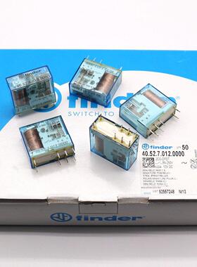 全新原装finder/芬德40.52.7.012.0000 40.52S 40.52 12VDC继电器