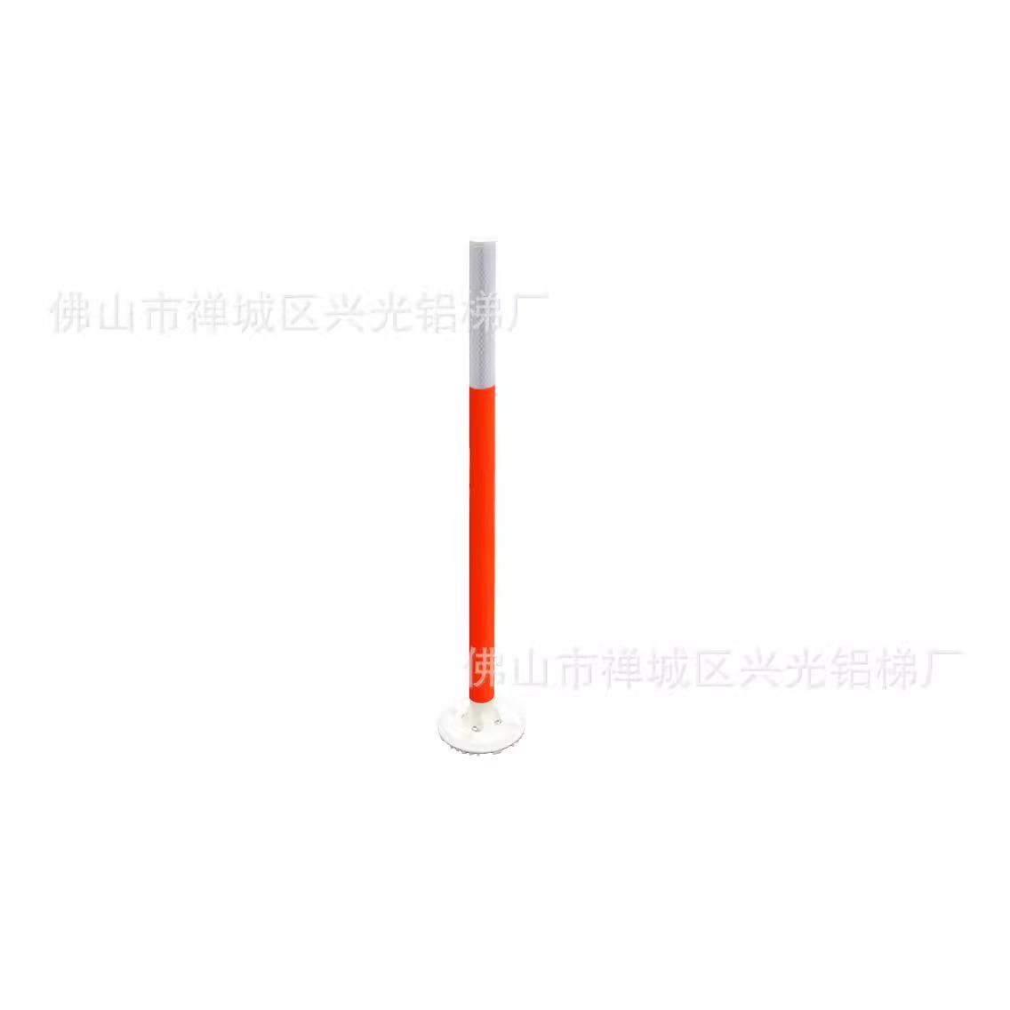 警示柱防撞弹力柱PVC反光柔性PE高速公路机场隔离停车路桩