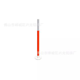 警示柱防撞弹力柱PVC反光柔性PE高速公路机场隔离停车路桩