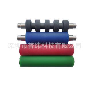 AVERY艾利SNAP500滚筒 切刀打印头压印轴滚轴胶轴绿红蓝黑色