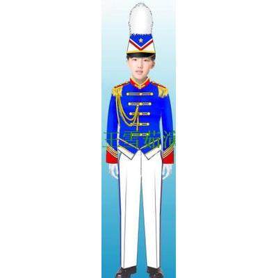 高档采购产品中小学新儿鼓队生制服,棒球队鼓乐表演服装,升旗旗