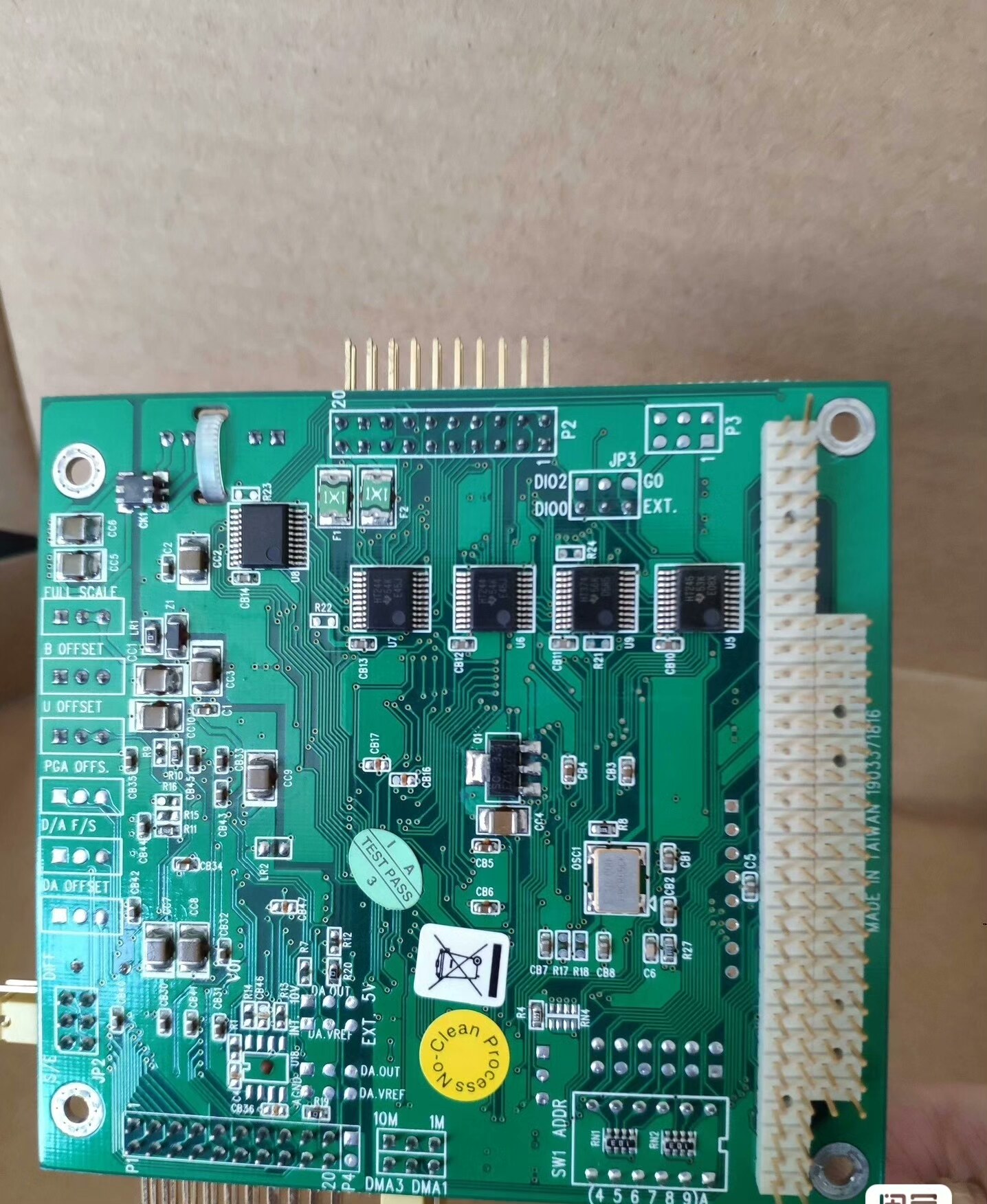 研华正品PCM-3718H REV.B1 成色新 测试完好