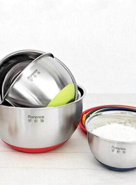 baking eggbeater home mixing bowl 304 stainless steel deep