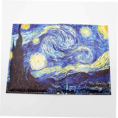 Exquisite Art Style Passport Protective Cover Van Gogh