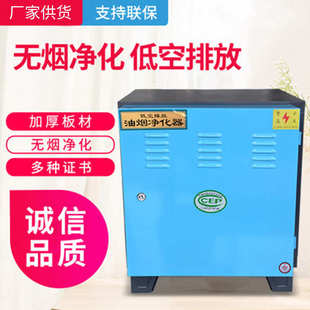 天津净低空排放油烟净化器商用6000风量厨房饭店餐饮烧烤无烟批发