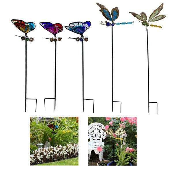 Butterfly Garden Stake Landscape Garden Decor - 实物图