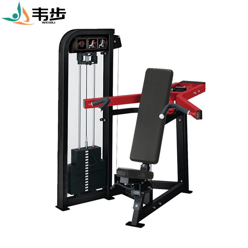 韦LS603商步用LS603悍马配重系坐式推肩举肩肩推举膊训练列力量器图片