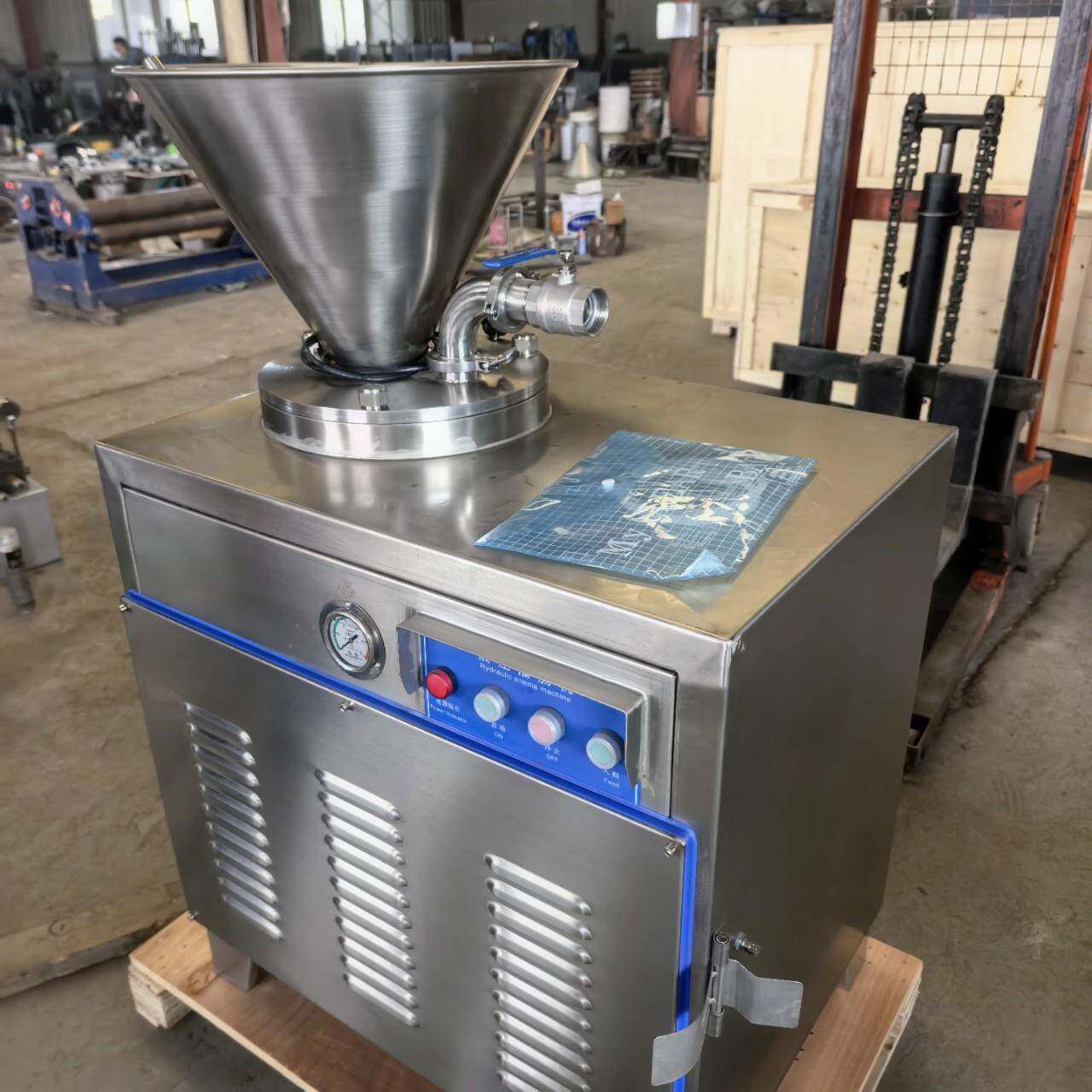 灌香肠机器全自动全套设备 不锈钢电动灌腊肠机火腿肠加工机器