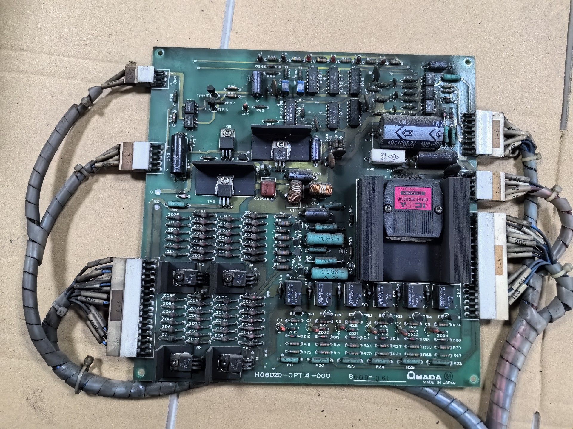 H06020-0PT14-000，AMADA冲床拆机板，原装