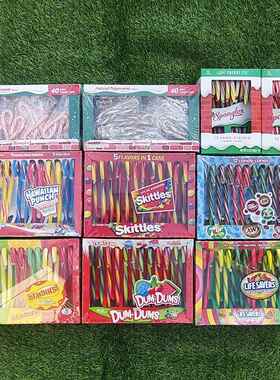 美国拐棍棒糖圣诞树装饰拐杖糖圣诞礼物糖果SPANGLER CANDY CANES