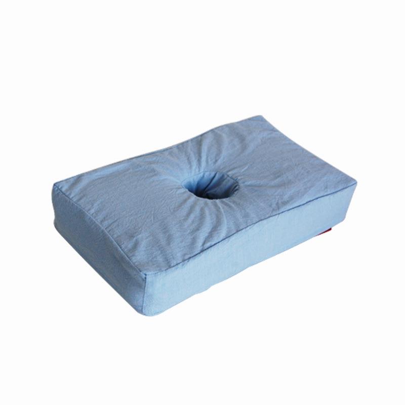 耳?单耳三孔带孔F76STM8T漏护枕荞麦侧睡卧不床老人护耳压耳枕芯