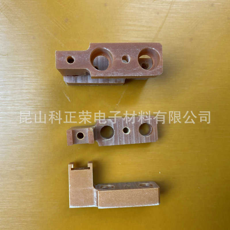 橘红色电木板加工 红色树脂耐高温AB级电木板 零切绝缘材料批发