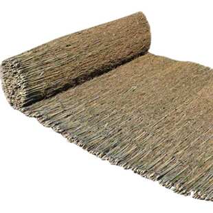 户外竹篱笆细竹稍丝围墙农家民宿庭院栅栏枝条围栏楠竹枝屋顶装饰