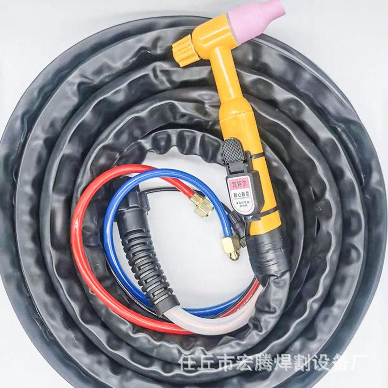 氩弧焊枪QQ300水冷枪耐温硅胶软管配件机焊把线弧焊枪水冷焊枪