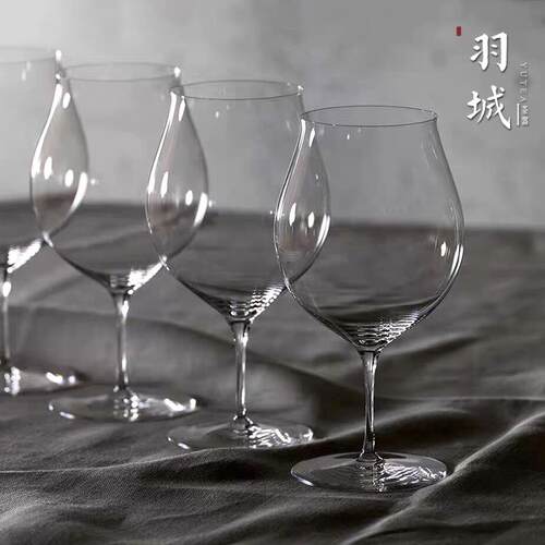 高颜值日式木村硝子家用红酒杯商用饭厅白葡萄酒杯高脚甜酒香槟杯