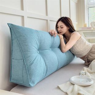 软床头靠垫靠枕新款空调防风挡风板靠背背垫沙发床上背靠榻榻米