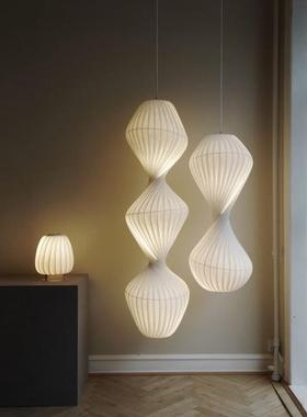 奶油风落地灯酒店民宿客厅卧室样板房设计师个性艺术氛围感立式灯