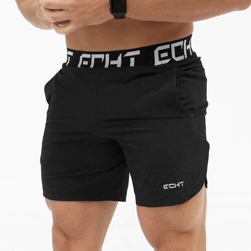 Muscle type men's exercise pants waist fitness and