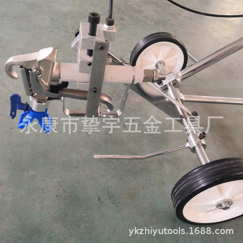 公路划线机手推式冷喷马路道路跑道停车位油漆画线车标线机