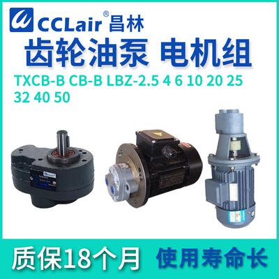 CBW液压16立20卧63式TXCB齿轮10油泵CB-B10/25/80/50/100电机组JZ