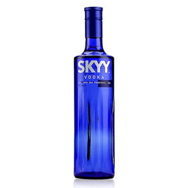 深蓝伏特加蓝天伏特加750ml原味，skyyvodka洋酒烈酒，鸡尾酒调酒基酒