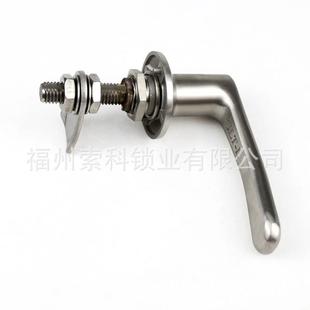 304锈16168钢旋转不密闭门把备可调节不锈手钢拉手扣手自动化设执