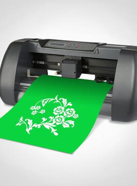 SK375自动刻绘机便携台式刻字机电脑刻字机墙贴图案文字切割机器