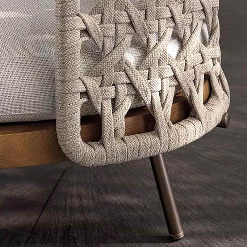 藤户外柚防木沙发三件套组合庭休闲别墅阳台露台单004人防水院晒