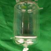 5升双层玻璃反应釜砂芯系列