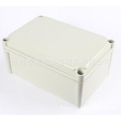 塑料防水防水盒塑料仪表接线盒电气电缆按钮盒模具定制注塑加工