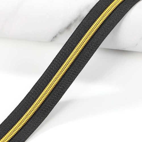 3号5号金齿银齿拉链带 服装箱包3#5#拉链配件拉链拉锁带批发