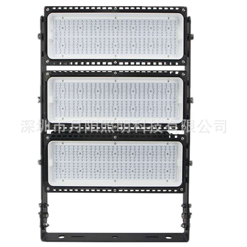 750W加厚IP67球场灯3030贴片LED投光灯750WLED高杆灯玻璃面板足瓦