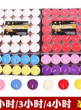 100pcs smokeless candles Boil tea candle tealight lights蜡烛