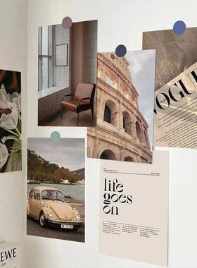 10pcs Wall Cards Aesthetic Home Decor Wall Stickers Posters