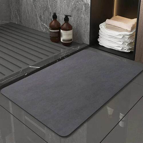 Non-Slip Bathroom Mat Soft Diatomite Mat Super Absorbent Bat