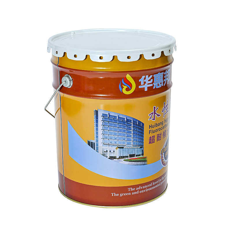 金属超耐候水性氟碳漆面漆白色抗污可调色建筑外墙涂料厂家批发