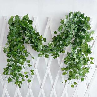 Green Cli 11M Plants Garland Fake Leaf Artificial Ivy