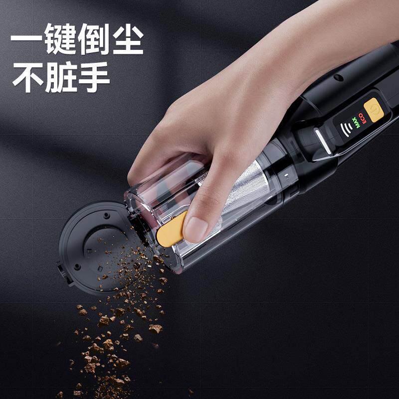 亚马逊热销无绳家用车用吸尘器超大吸力大功率便捷式手持吸尘器