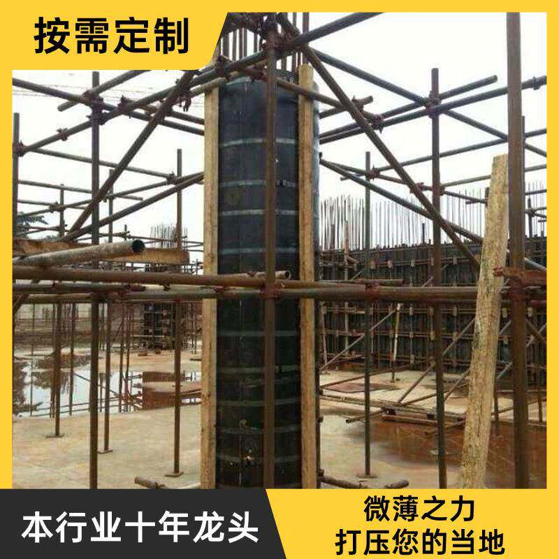 圆形检查井模板建筑圆柱木模板建筑模板电力基础混泥土木模板