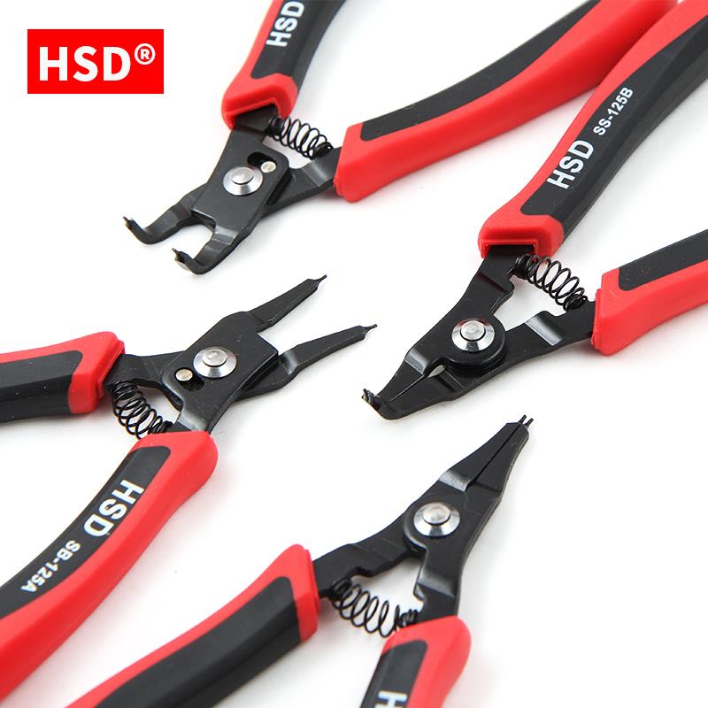 好速达卡簧钳套装扩张钳挡圈钳工业级内外卡直头弯头卡环钳子正品