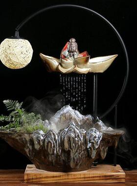 简约中式陶瓷摆件玄关客厅陶瓷饰品工艺品送礼陶瓷