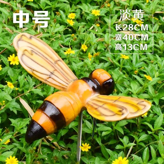 摆件装饰动物园林景观小品玻璃钢户外工艺品仿真花园蜜蜂庭院雕塑