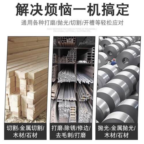ULEMA5寸多功能磨光机抛光打磨切割砂轮角磨机气动工具125mm气磨