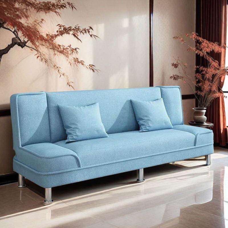 简易客厅可折叠两用小户型出租屋沙发出租房长条沙发凳简约便宜床