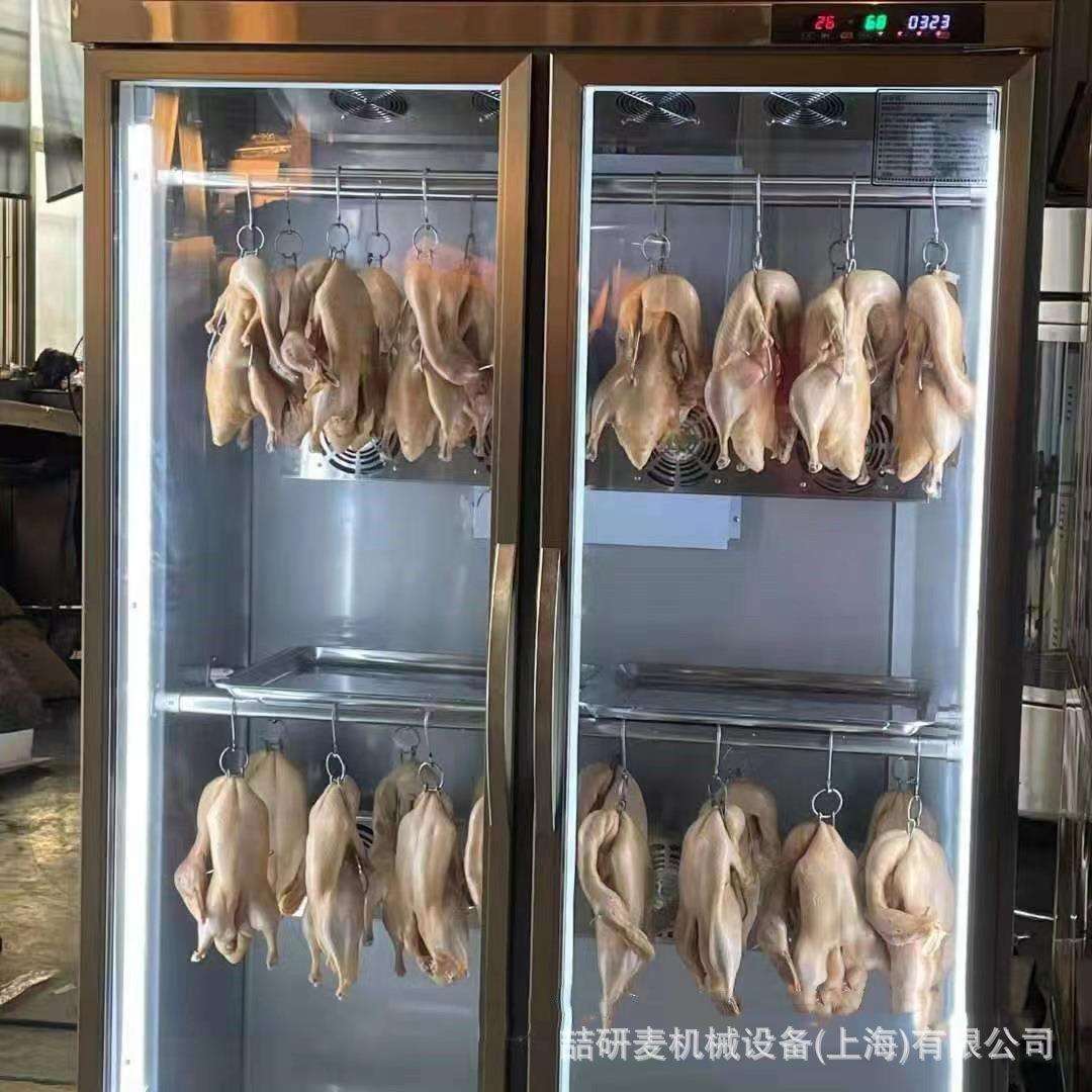 五花肉烤鸭烤鸡吹干柜风冷晾鸭柜大型保鲜柜220V智能晾鸭柜