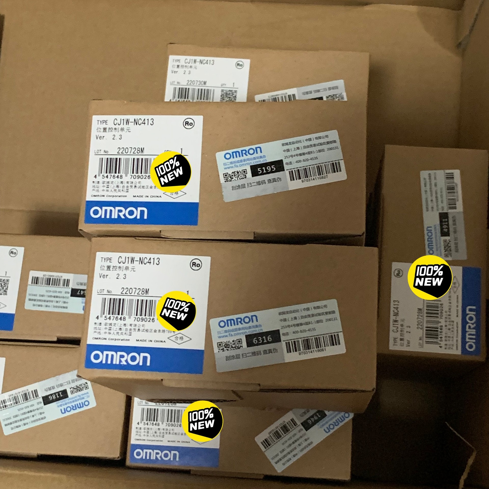 CJ系列位置控制单元CJ1W-NC413全新原装正品