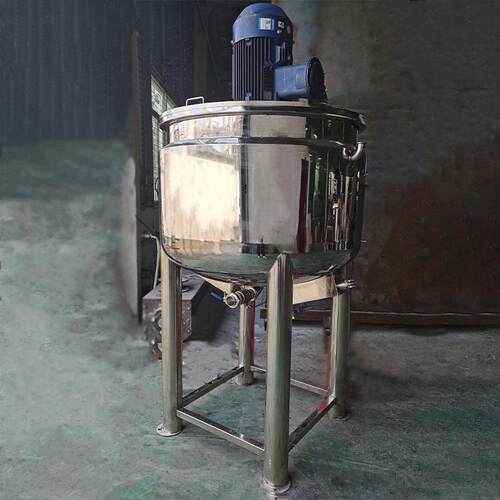 食用香精混搅拌机甘油电加热双层桶搅拌罐烟油高速不锈钢分散桶