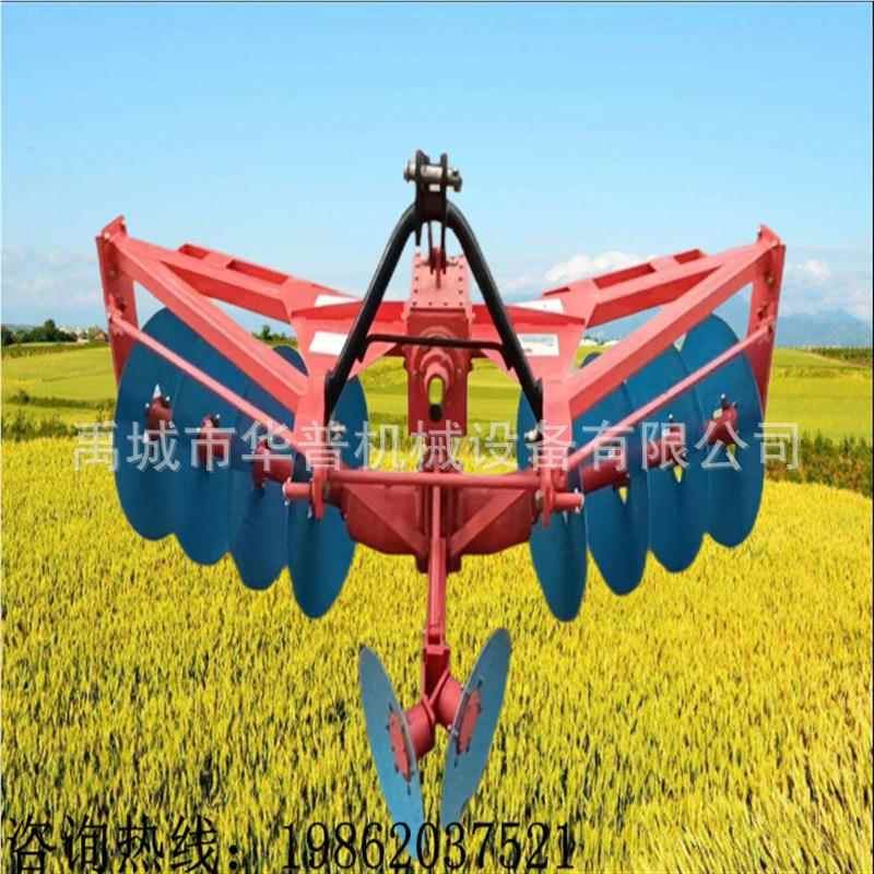 驱动1LYQ系列圆盘旱犁 水用圆盘犁茬两灭开荒犁深茬翻犁耕地犁