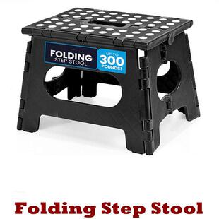 Folding Step Stool Handy Laundry Collapsible Foldable